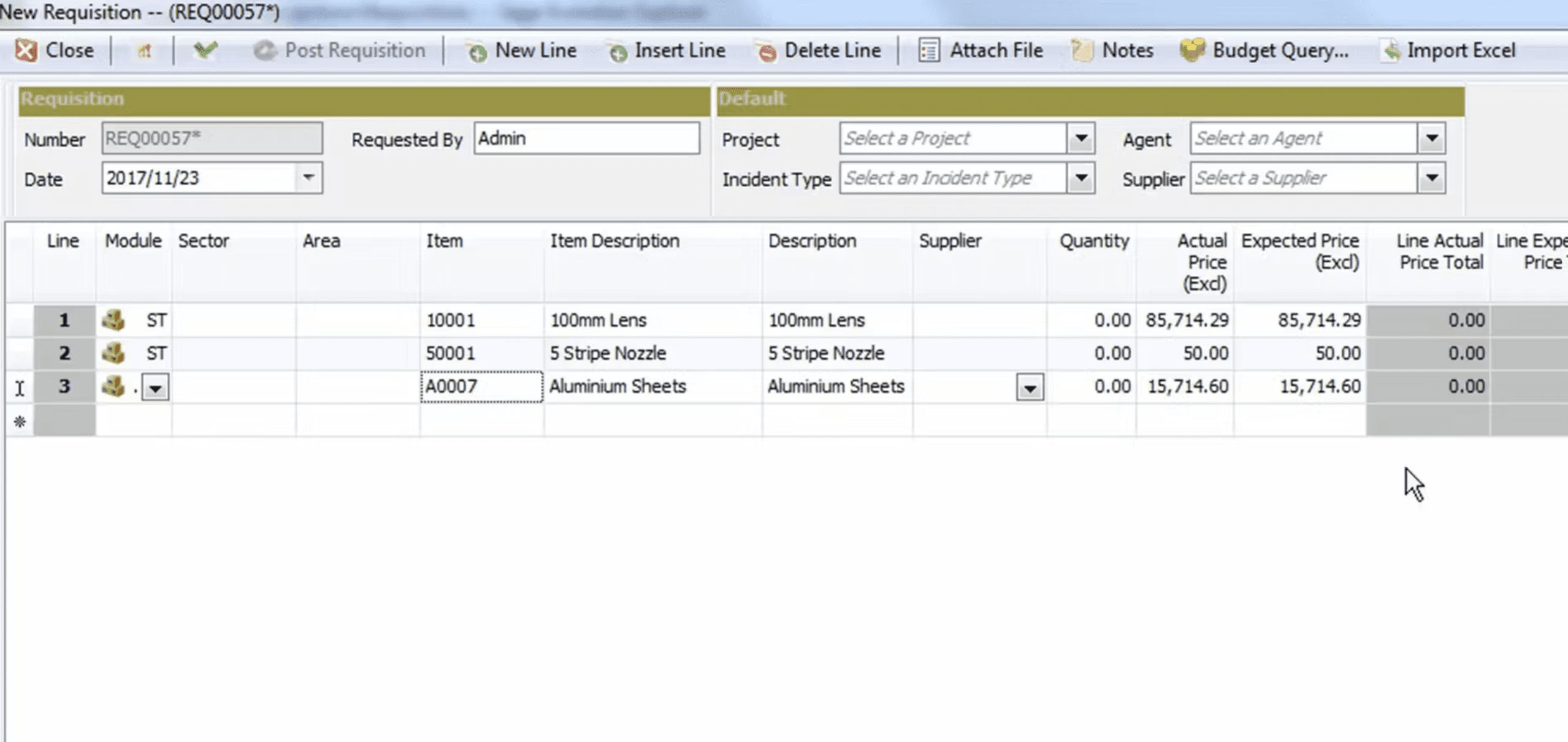 Sage 200 Evolution screenshot 1 of 3