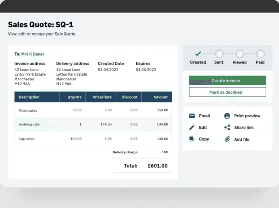 Sage Accounting screenshot 2 of 3