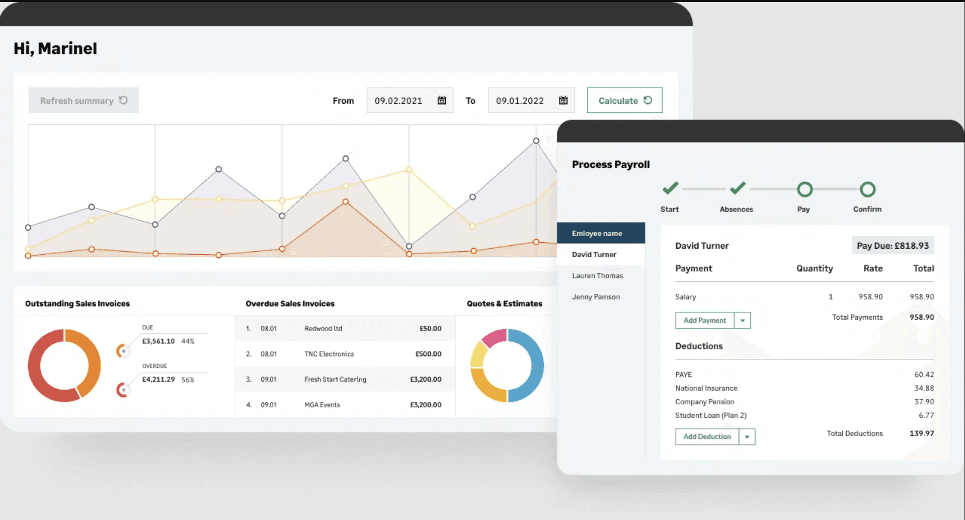 Sage Pastel Payroll screenshot 1 of 3