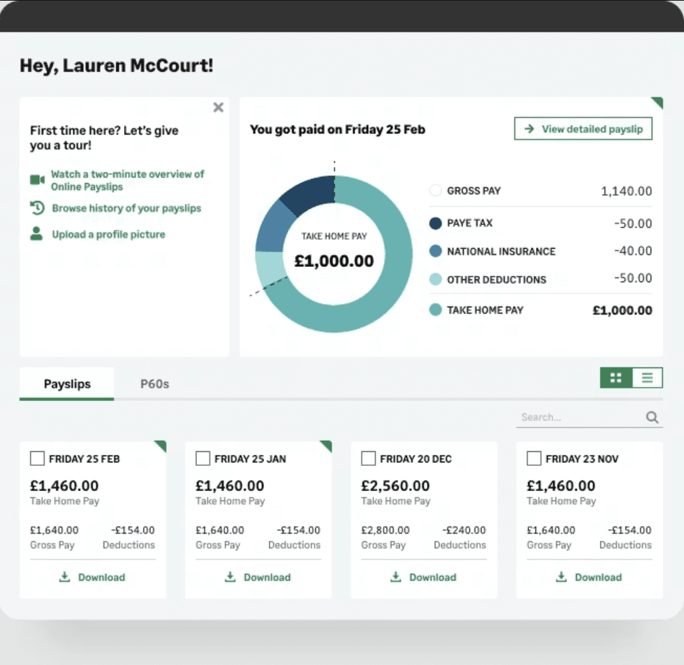 Sage Pastel Payroll screenshot 2 of 3