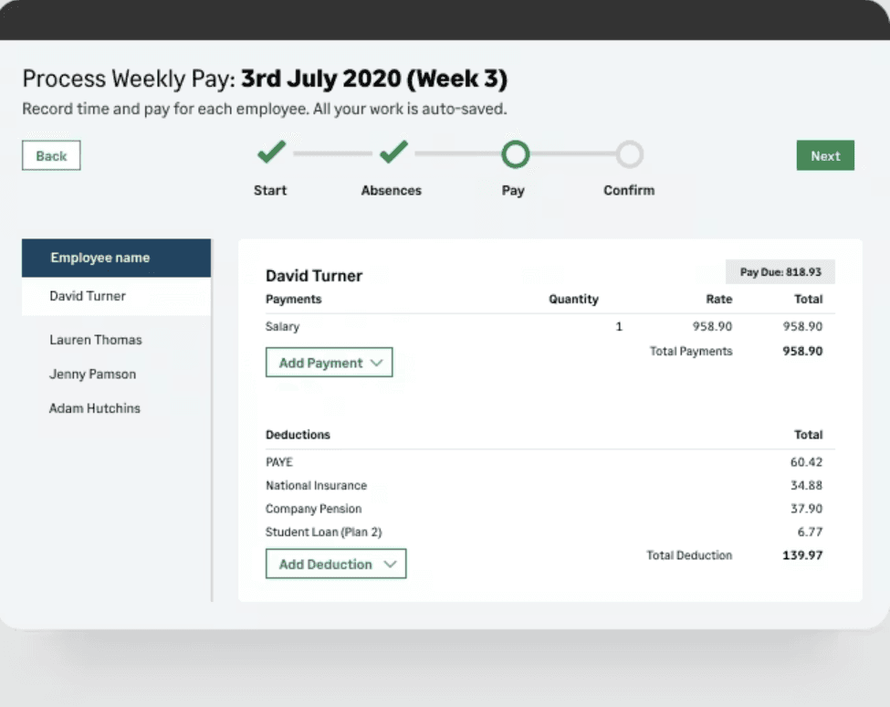 Sage Pastel Payroll screenshot 3 of 3